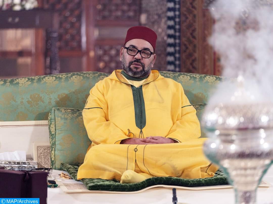 أمير المؤمنين يترأس بمسجد حسان بالرباط حفلا دينيا إحياء لليلة المولد النبوي الشريف