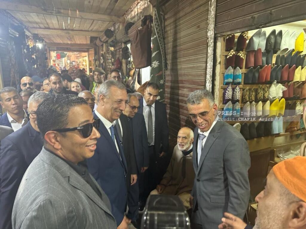 الوالي شوراق يقوم بزيارة ميدانية للوقوف على سير الاشغال لتجاوز تداعيات الزلزال بالمدينة العتيقة لمراكش