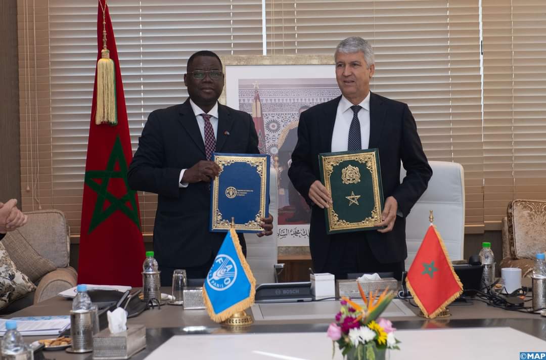 توقيع مذكرة تفاهم لتنظيم الدورة 33 للمؤتمر الإقليمي لمنظمة الأغذية والزراعة لإفريقيا بالمغرب