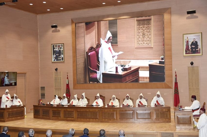 افتتاح السنة القضائية الجديدة 2024 .