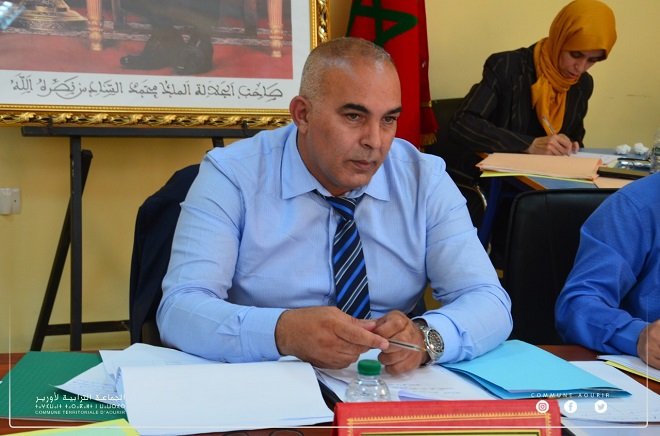 لحسن المراش رئيس جماعة اورير الشعلة الخالدة