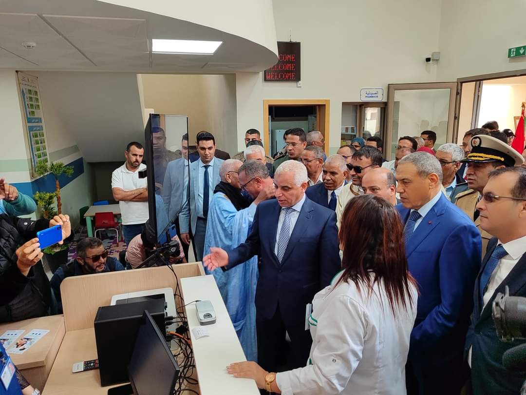 بوجدور ..وزير الصحة أيت طالب يدشن مراكز صحية من المستوى الأول بالإقليم
