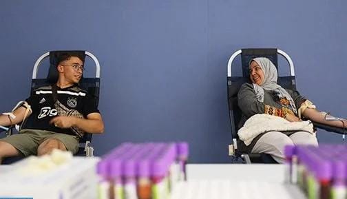 أيام الأبواب المفتوحة للأمن الوطني بأكادير.. إقبال لافت للمواطنين على فضاء التبرع بالدم