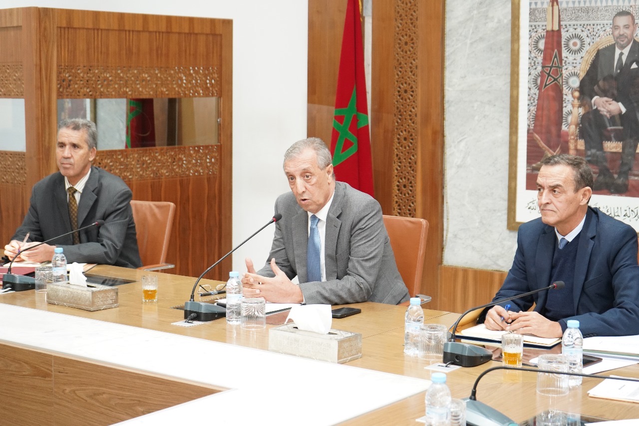 الوالي شوراق يعقد جلسة عمل لتدارس وضعية منطقة اكفاي السياحية