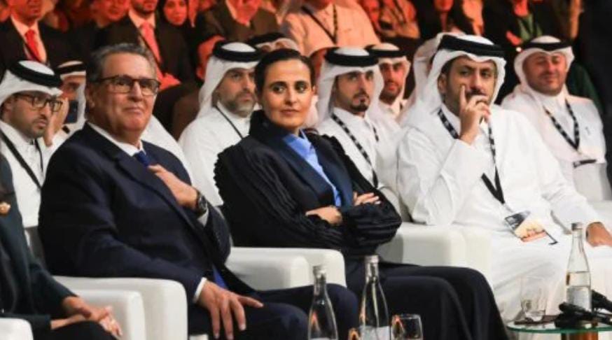 أخنوش و شقيقة أمير قطر يترأسان منتدى الأعمال القطري الإفريقي بمراكش