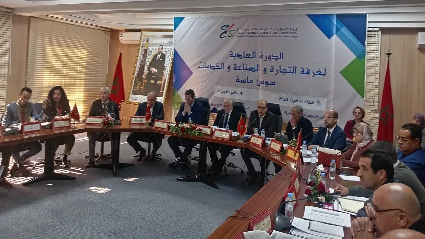 سعيد ضور يشيد بإنجازات غرفة التجارة والصناعة والخدمات سوس ماسة، والشراكات الاستراتيجية لدعم التنمية الاقتصادية