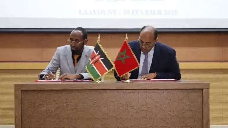 اتفاقية شراكة بين جهة العيون الساقية الحمراء ومقاطعة مناديرا الكينية.