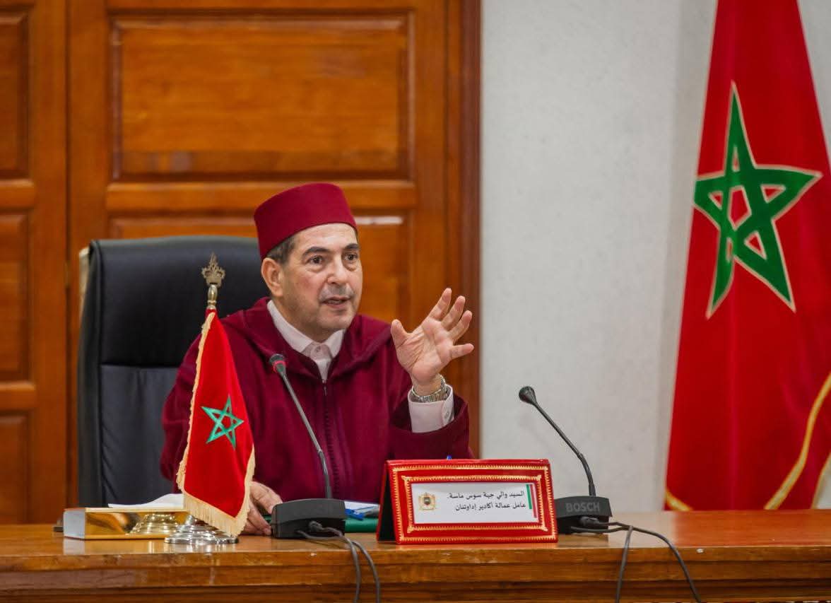 والي جهة سوس ماسة سعيد أمزازي يترأس إجتماع اللجنة التقنية المحلية المكلفة بدراسة تصميم تهيئة أكادير الشمال.