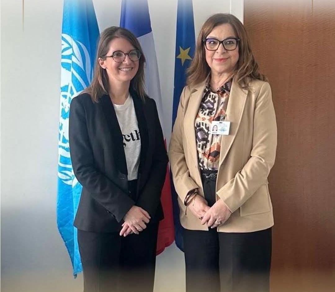 الوزيرة ابن يحي تعقد لقاء ثنائي مع السيدة أورور بورجي، الوزيرة المكلفة بالمساواة بين النساء والرجال ومكافحة التمييز بفرنسا