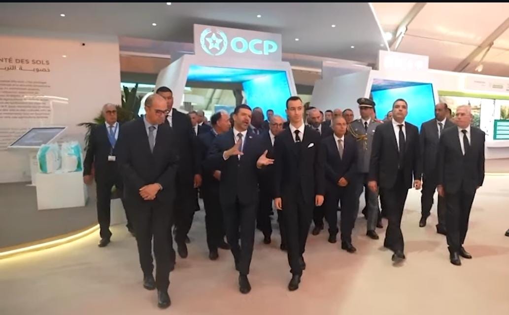 مشاركة مجموعة المكتب الشريف للفوسفاط بالمعرض الدولي للفلاحة بمكناس دعامة أساسية للفلاحة مستدامة