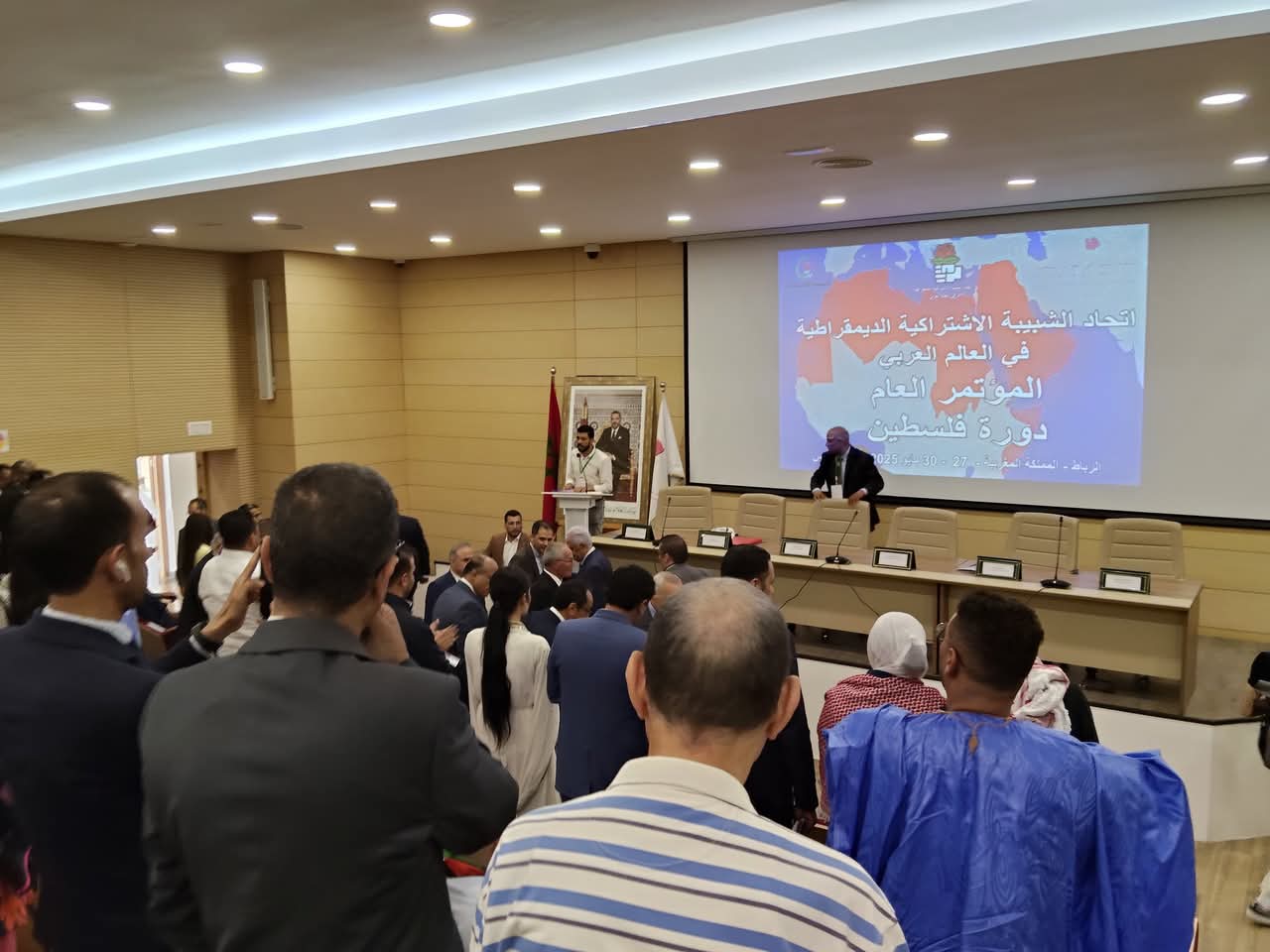 المؤتمر العام لاتحاد الشبيبة الاشتراكية الديمقراطية العربية يمنح العضوية الكاملة لـ”شبيبة صحراويون من أجل”