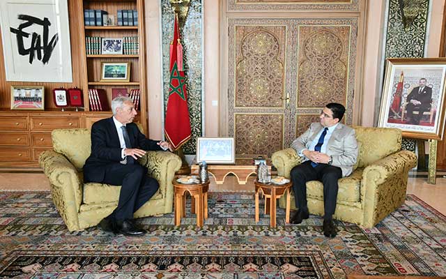 الوزير بوريطة يستقبل الممثل الخاص للاتحاد الأوروبي لمنطقة الساحل