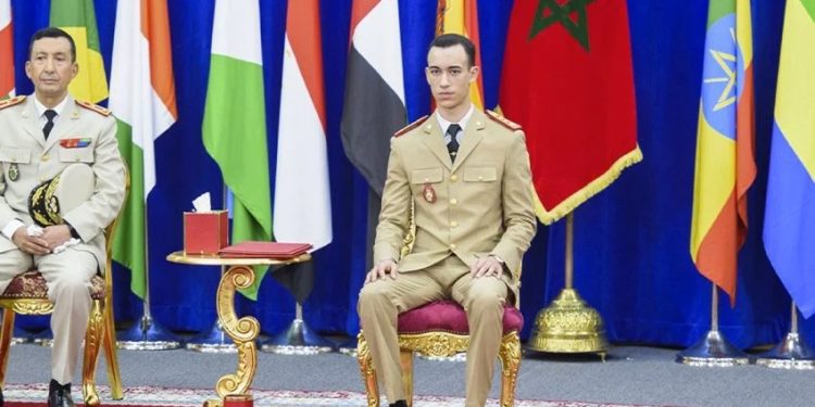 صاحب السمو الملكي ولي العهد الأمير مولاي الحسن يترأس بالقنيطرة حفل تخرج الفوج 25 للسلك العالي للدفاع والفوج 59 لسلك الأركان