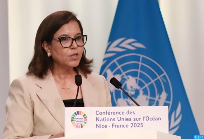 مؤتمر الأمم المتحدة الثالث للمحيطات.. السيدة الدريوش تؤكد التزام المغرب، تحت القيادة الرشيدة لجلالة الملك، بحماية البيئة البحرية