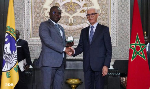 الطالبي العلمي يتباحث بالرباط مع رئيس برلمان المجموعة الاقتصادية والنقدية لوسط إفريقيا