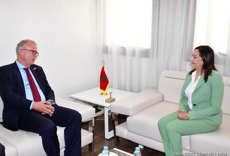 المودني رئيسة جماعة الرباط تستقبل سعادة سفير سويسرا وتؤكد انخراط الرباط في دينامية التعاون بين الجماعات الترابية