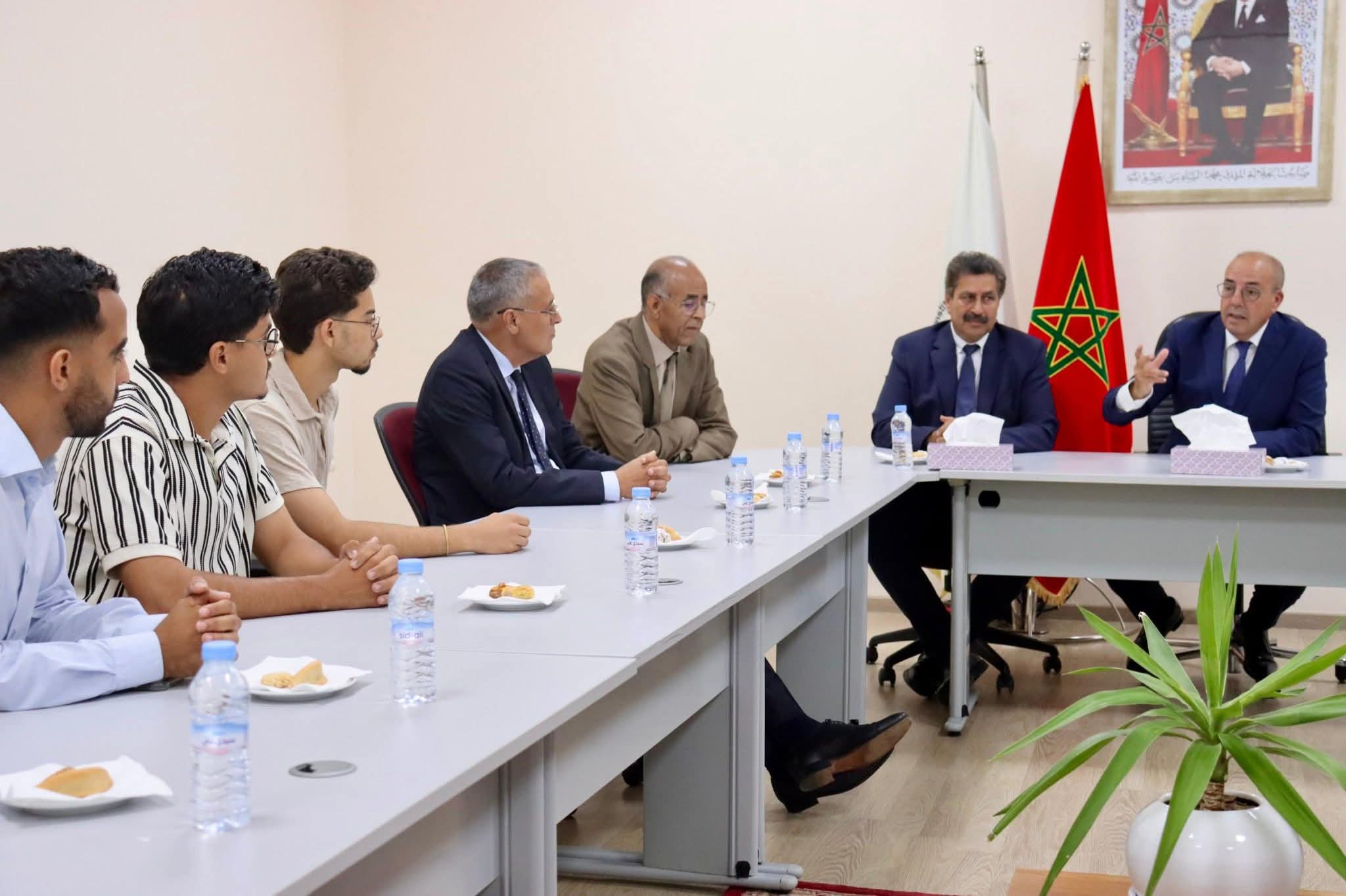 برافو الوزير البواري… حوار بنّاء مع طلبة معهد الحسن الثاني للزراعة والبيطرة يمهد لتحول نوعي في منظومة التكوين