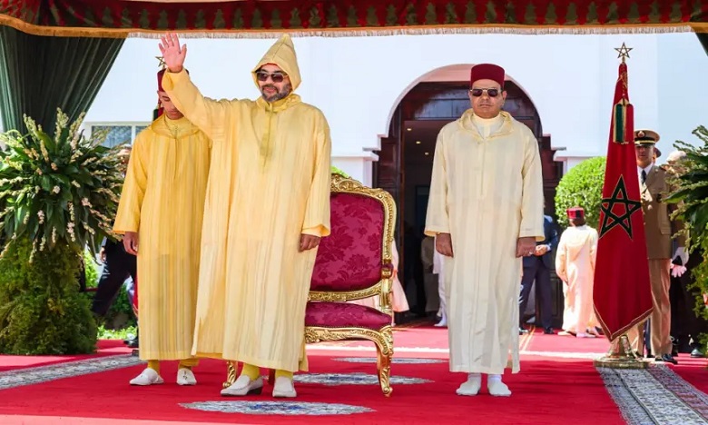 جلالة الملك يترأس بالمضيق حفل استقبال بمناسبة عيد العرش المجيد