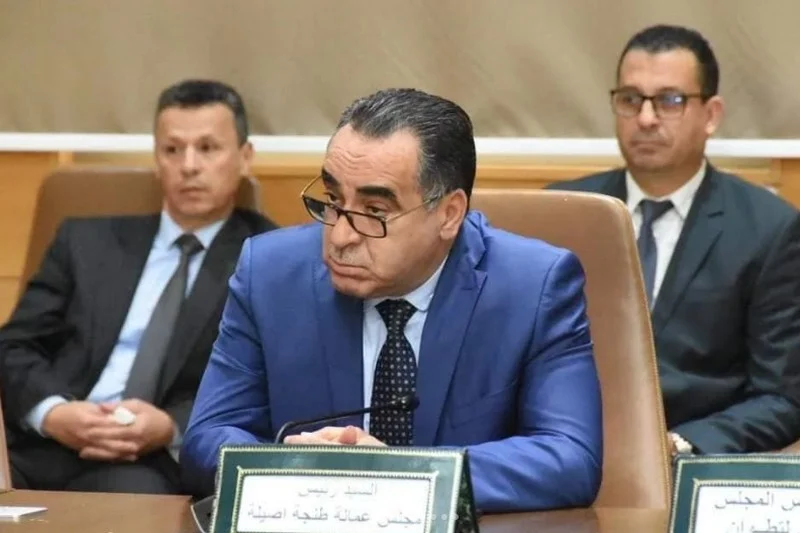 محمد احميدي رئيس مجلس عمالة طنجة أصيلة كفاءة عالية و نمودج للمنتخب الناجح