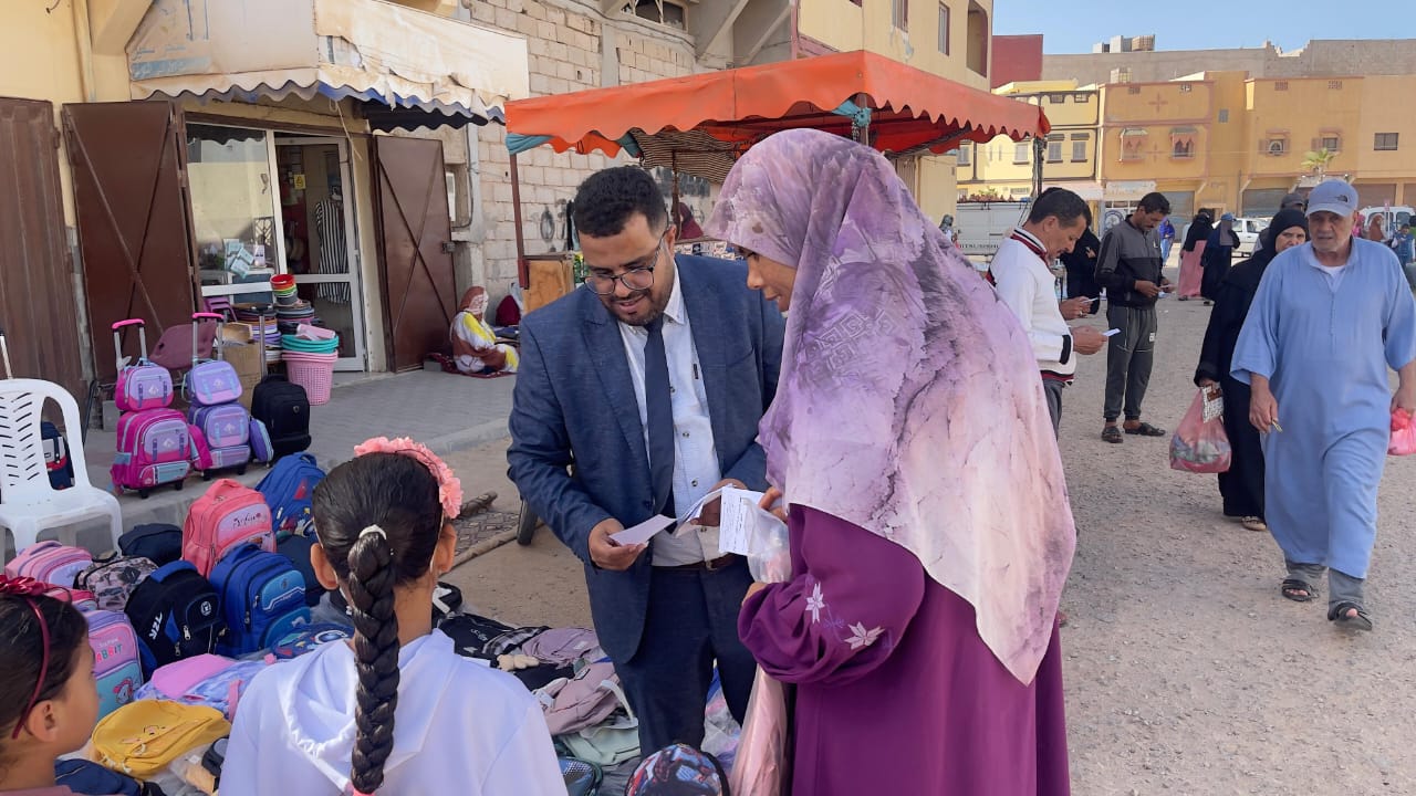 انطلاق قافلة باب/باب – Porte à Porte لتشجيع التمدرس ببوجدور