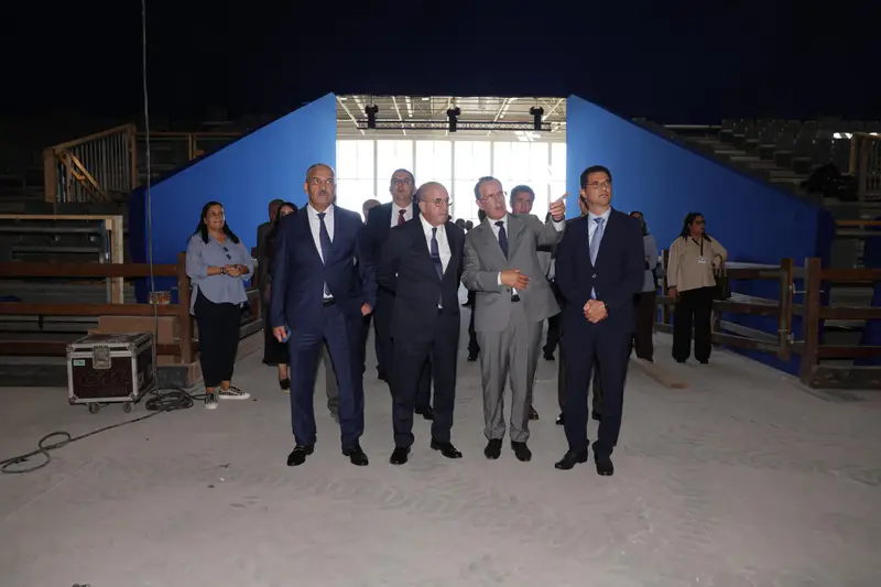 الوزير البواري يتفقد تحضيرات النسخة السادسة عشرة لمعرض الفرس بالجديدة