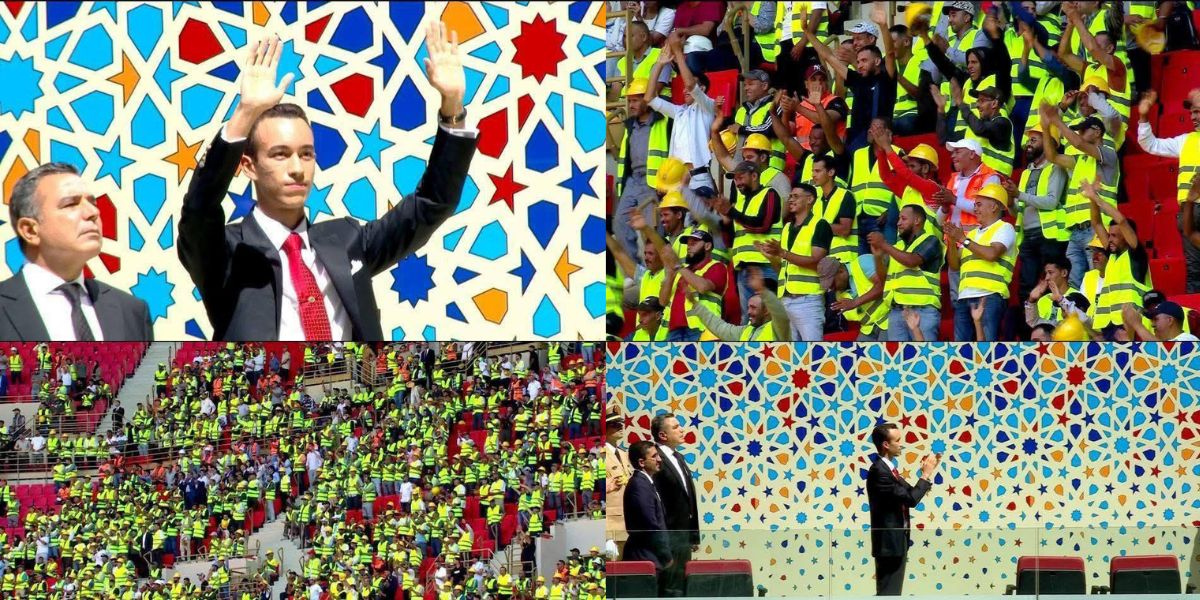 صاحب السمو الملكي ولي العهد الأمير مولاي الحسن يدشن ملعب “الأمير مولاي عبد الله” بالرباط بعد إعادة تشييده