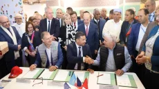 توقيع بروتوكول اتفاق بين المكتب الوطني المهني للحبوب والقطاني ومجموعة فرنسية للحبوب