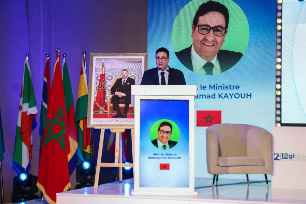 عبدالصمد قيوح وزير النقل واللوجيستيك يفتتح المنتدى الدولي للحركية والنقل واللوجيستيك “لوجيتير 2025. 