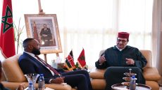 عبدالصمد قيوح وزير النقل واللوجيستيك يجري مباحثات مع  وزير التعدين والاقتصاد الأزرق والشؤون البحرية لجمهورية كينيا