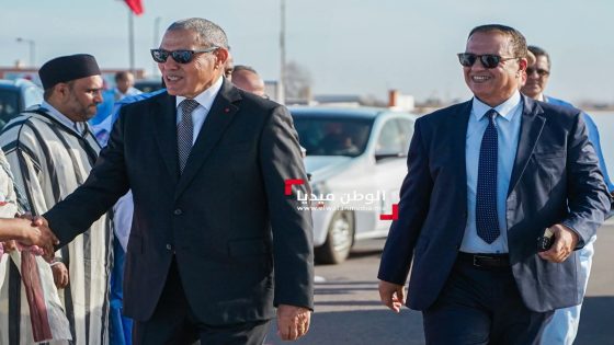 والي جهة العيون الساقية الحمراء رفقة عامل إقليم بوجدور يصلان اليوم إلى كتلة زمور لمواصلة برنامج التدشينات