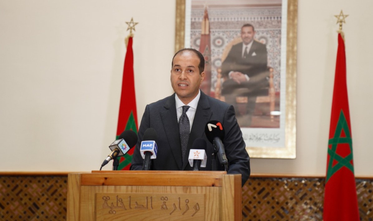 تصريح للناطق الرسمي باسم وزارة الداخلية