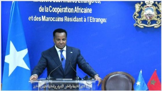 الصومال تجدد التأكيد على دعمها للوحدة الترابية للمملكة ولسيادتها على مجموع ترابها وتشيد باعتماد مجلس الأمن للقرار 2797