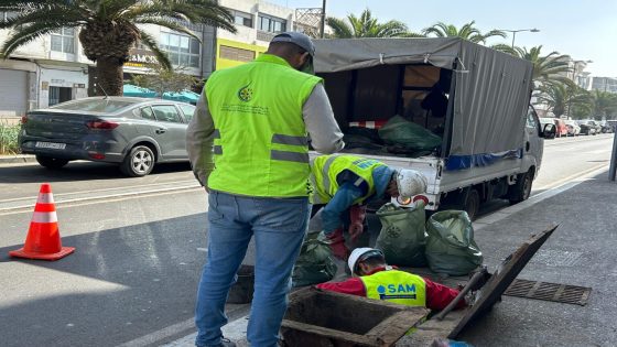 تدخلات ميدانية مكثفة للشركة الجهوية متعددة الخدمات سوس ماسة