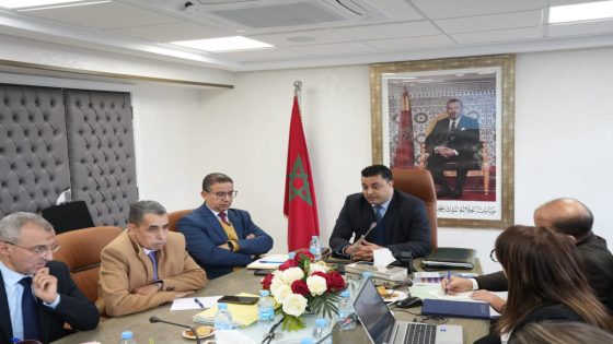 خطار المجاهدي مدير التعاون الوطني يترأس اجتماعا دوريا مع المديرين الجهويين في مستهل سنة 2026