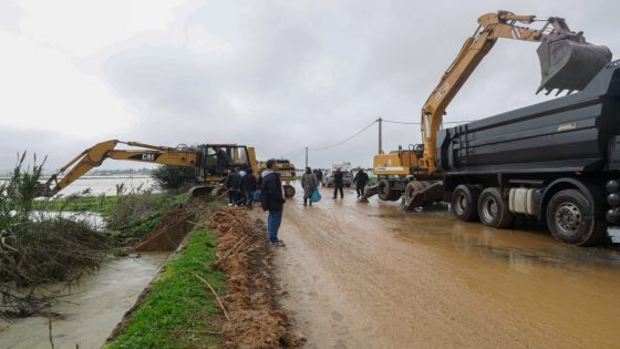 السلطات العمومية بمدينة القصر الكبير تواصل تعبئة كافة الموارد البشرية والمادية من أجل تدبير ارتفاع منسوب وادي اللوكوس