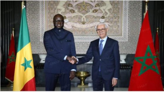 السيد الطالبي العلمي يتباحث مع رئيس الجمعية الوطنية للسنغال