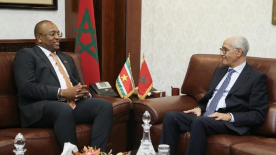 رئيس مجلس النواب يجري مباحثات مع وزير خارجية سورينام