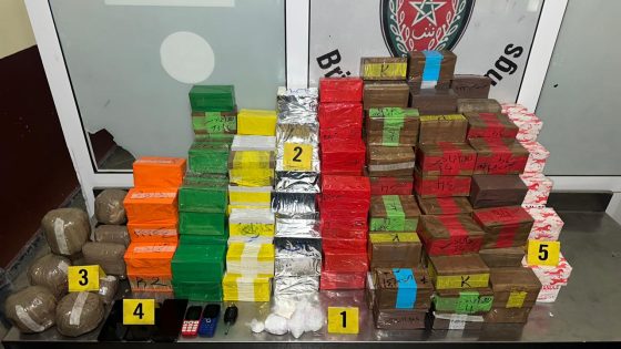 ضربة أمنية محكمة بأكادير: توقيف مروجين للمخدرات وحجز 150 كلغ من الشيرا وكمية من الكوكايين