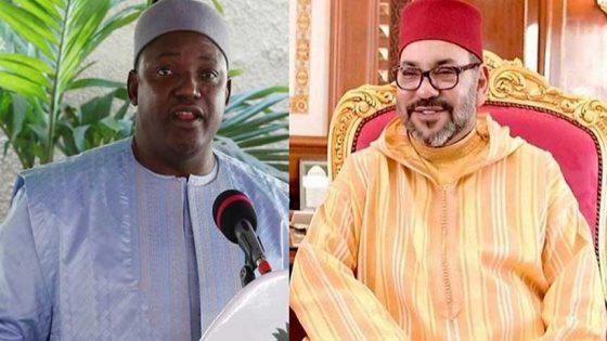 جلالة الملك يهنئ رئيس جمهورية غامبيا بمناسبة العيد الوطني لبلاده
