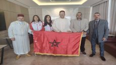 القنصل العام للمملكة المغربية ببنغازي سعيد بنكيران يخصص استقبال حافل لبعثة المنتخب المغربي لكرة الطاولة