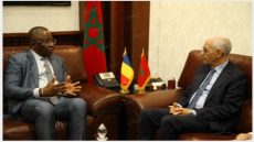 الطالبي العلمي يجري محادثات مع رئيس المجلس الدستوري لجمهورية تشاد