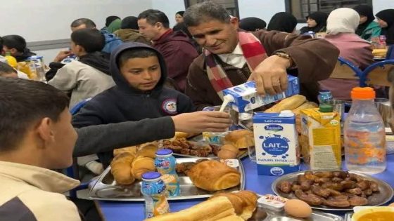 الكراب عامل إقليم شيشاوة يتفقد دار الطالب بأداسيل ويقاسم التنزيلات والنزلاء وجبة الإفطار في أجواء رمضانية