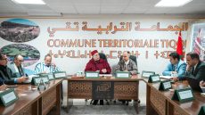 أمزازي والي جهة سوس ماسة يستأنف جولاته الميدانية الرمضانية من جماعة تقي