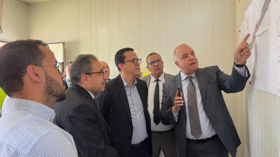 محمد الزهر، عامل عمالة إنزكان أيت ملول يتفقد ميدانياً تقدم مشاريع تهيئة المحاور الطرقية بأيت ملول وتأهيل مركز التمسية