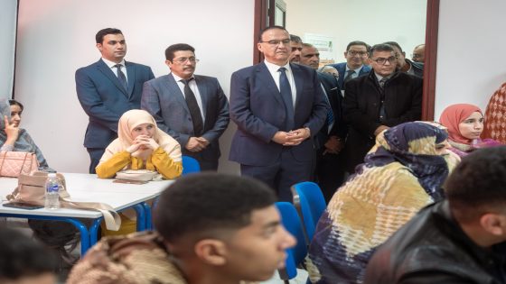 بوجدور: إعطاء الانطلاقة لبرنامج إقليمي لتأهيل الشباب وتكريم كفاءات متميزة