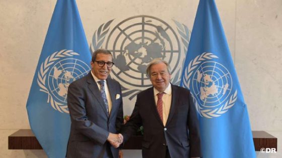 السيد هلال يقدم إحاطة للأمين العام للأمم المتحدة حول الرئاسة المغربية للجنة تعزيز السلام