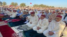 مصطفى المعزة عامل إقليم الحوز يؤدي صلاة عيد الأضحى المبارك بالمصلى المركزي..