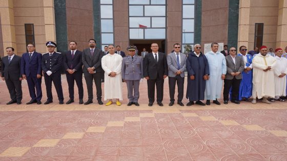 أسرة الأمن الوطني ببوجدور تخلد الذكرى الـ70 لتأسيس المديرية العامة للأمن الوطني
