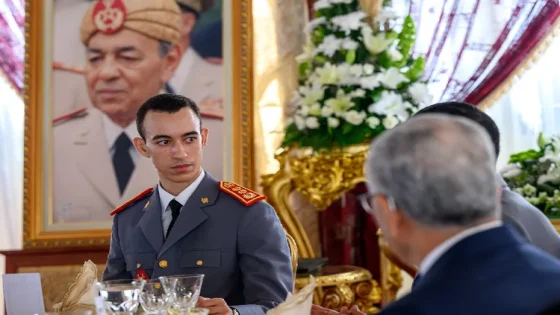 صاحب السمو الملكي ولي العهد الأمير مولاي الحسن يترأس مأدبة غداء أقامها جلالة الملك بمناسبة الذكرى الـ 70 لتأسيس القوات المسلحة الملكية