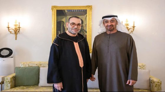 الملك محمد السادس يلتقي رئيس دولة الإمارات في الرباط لبحث مستجدات الشرق الأوسط